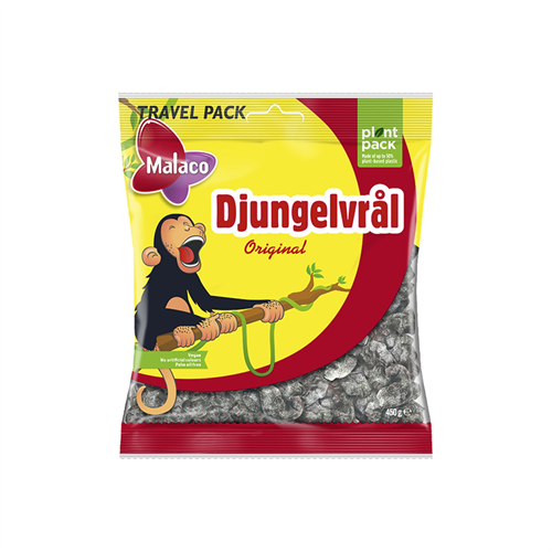 Malaco Djungelvrål Gelatinfri 450 g