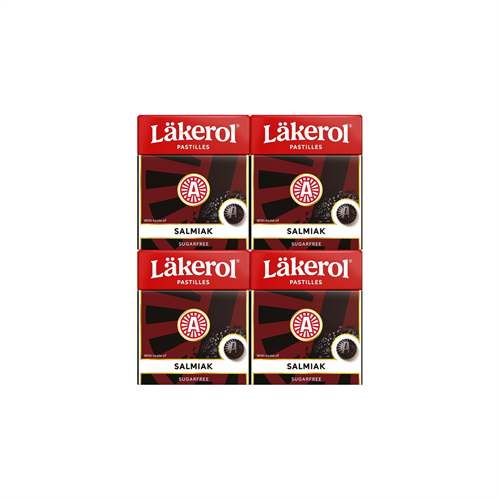 Läkerol Salmiak 4-Pack 100g