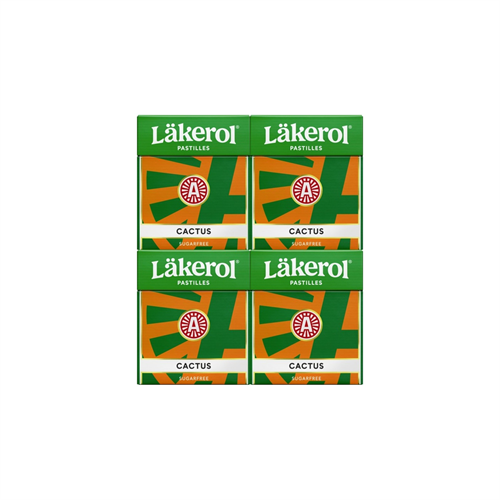 Läkerol Cactus 4-Pack 100g