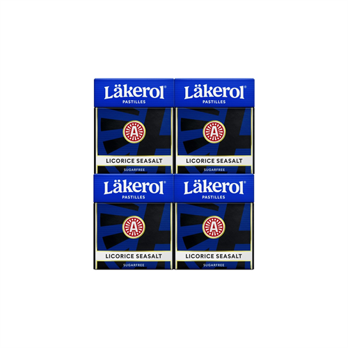 Läkerol Seasalt 4-Pack 100g
