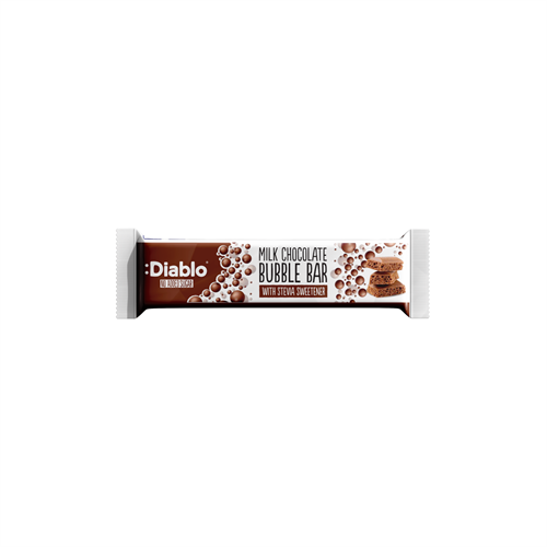 Diablo NAS. Mjölk Choklad Bubblig Bar 30g