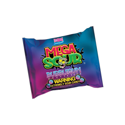 Mega Sour Bubblegum Bag 104g