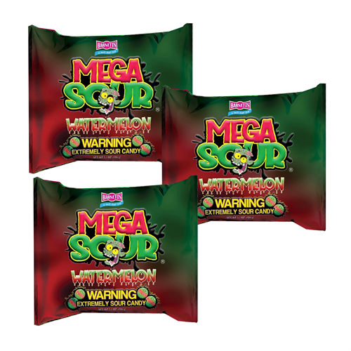 Mega Sour Watermelon Bag 104g