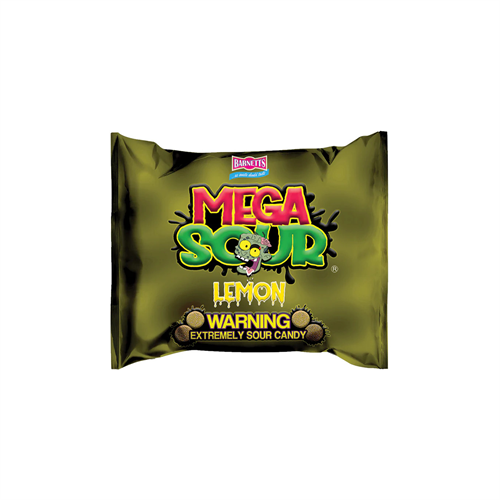 Mega Sour Lemon Bag 104g