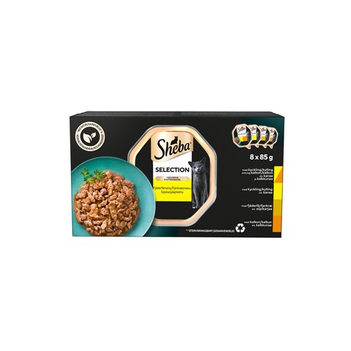 Sheba Selection Fågel Delikatesser 8-p á 85g