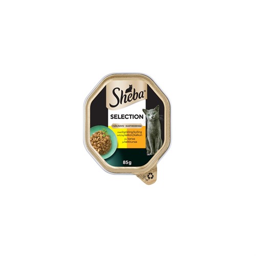 Sheba Selection Kyckling & Kalkon 85g