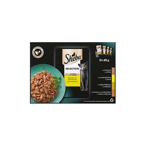 Sheba Select Slices Kyckling 12-p á 85g