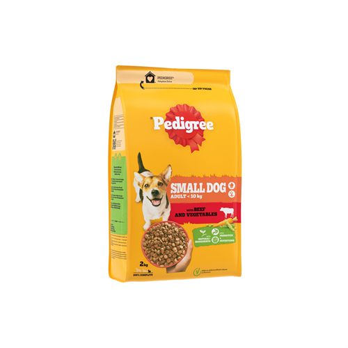 Pedigree Small Dog Beef Vegetables 2kg