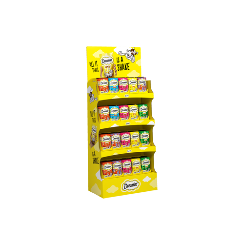 Dreamies Mix 5 Varianter Display 60g