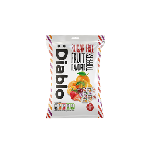 Diablo SF Frukt Toffee 75g