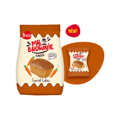 Mr. Brownie Carrot Cakes 200g